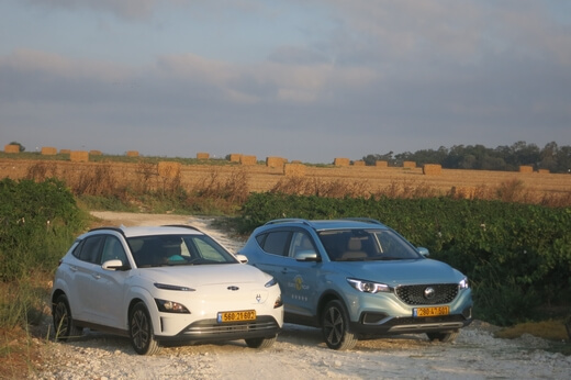 יונדאי קונה EV מול MG ZS EV